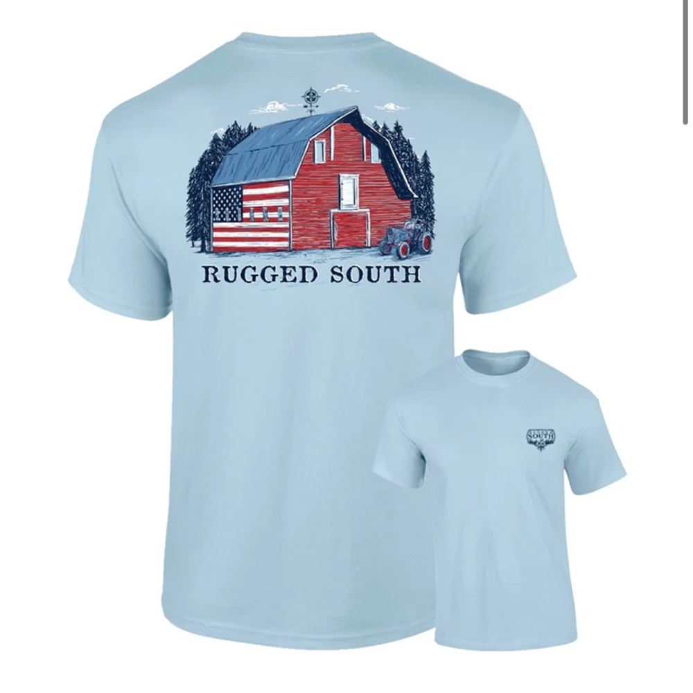 Light Blue Men's T-Shirt